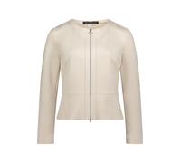 Betty Barclay - Kurzblazer in Velours-Optik beige - Gr. - 42