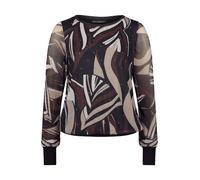 Betty Barclay - Langarm-Shirt taupe/black - Gr. - 46