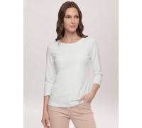 Betty Barclay Langarmshirt Damen Baumwolle weiß, 48