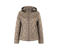 Outdoorjacke BETTY BARCLAY "Betty Barclay Outdoorjacke mit abnehmbarer Kapuze", Damen, Gr. 42, grau (taupe), Obermaterial: 100% Polyamid., modisch, tailliert, Jacken (75185266-42) taupe