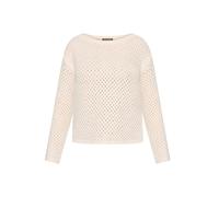 Betty Barclay - Lochstrick-Pullover beige - Gr. - 38
