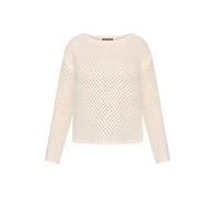 Betty Barclay - Lochstrick-Pullover beige - Gr. - 44