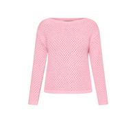 Strickpullover BETTY BARCLAY "Damen langarm", Damen, Gr. 44, sea pink, Strick, Obermaterial: 36% Baumwolle, 36% Polyacryl, 28% Polyamid, gerade normal, U-Boot-Ausschnitt, Pullover Strickpullover (1597