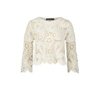 Betty Barclay - Lochstrick-Pullover rohweiß - Gr. - 42