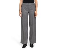 Bügelfaltenhose BETTY BARCLAY "Betty Barclay Businesshose mit Bügelfalte" Gr. 44, Normalgrößen, grau (grey melange) Damen Hosen (14133944-44) grey melange