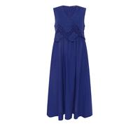 Betty Barclay Damen-Midikleid mit V-Ausschnitt Electric Blue Größe 44
