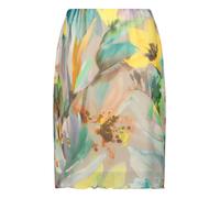 Betty Barclay - Midirock mit floralem Print grün - Gr. - 46