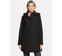 Betty Barclay Damen Outdoorjacke mit Abnehmbarer Kapuze 42, Schwarz