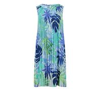 Betty Barclay - Plisseekleid Blau/Grün - Gr. - 36