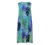 Betty Barclay - Plisseekleid Blau/Grün - Gr. - 42