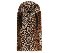 Plüschweste BETTY BARCLAY "Betty Barclay Damen Plüschweste mit Kapuze", Damen, Gr. 36, camel, braun, Obermaterial: 100% Polyester. Futter: 100% Polyester., feminin, A-Linie hüftbedeckend, Westen (9570