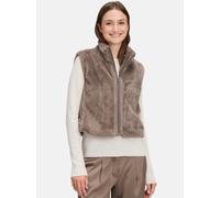 Betty Barclay Plüschweste Damen beige, 48
