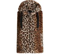 Plüschweste BETTY BARCLAY "Betty Barclay Damen Plüschweste mit Kapuze", Damen, Gr. 42, camel, braun, Obermaterial: 100% Polyester. Futter: 100% Polyester., feminin, A-Linie hüftbedeckend, Westen (9570