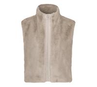 Betty Barclay - Plüschweste Taupe - Gr. - 44