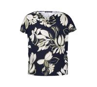 Printshirt Dark Blue/Green Damen