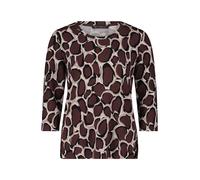 Betty Barclay - Printshirt taupe/black - Gr. - 48