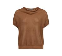 Betty Barclay - Pullover mit Wasserfallkragen braun - Gr. - 46