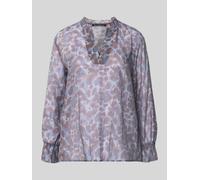 Betty Barclay Relaxed Fit T-Shirt aus Lyocell-Mix in Rauchblau, Größe 44