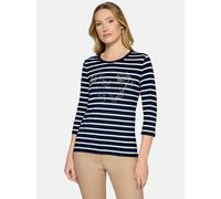 Betty Barclay Ringelshirt Damen Viskose blau, 48