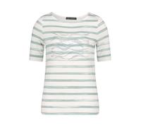 Betty Barclay T-Shirt aus Viskose-Elasthan-Mix mit Ziersteinbesatz in Mint, Größe 48