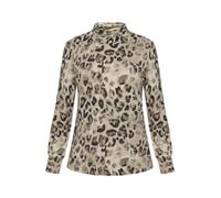 Betty Barclay - Rollkragenshirt Grau/Beige - Gr. - 36