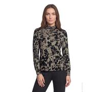 Betty Barclay - Rollkragenshirt Taupe/Black - Gr. - 36