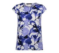 Betty Barclay - Rundhals-Shirt blau/weiß - Gr. - 42