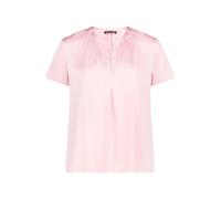 Satinbluse BETTY BARCLAY "Damen kurzarm", Damen, Gr. 38, pink dolphin, Obermaterial: 97% Polyester, 3% Elasthan, lässig geschnitten normal, V-Ausschnitt, Blusen (96040730-38) pink dolphin