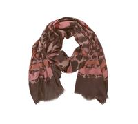 Betty Barclay - Schal mit Animalprint braun/rot, ACC