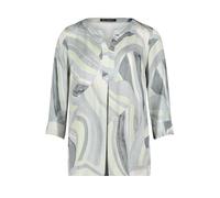 Schlupfbluse BETTY BARCLAY "Damen mit Muster", Damen, Gr. 46, mint, grün, Obermaterial: 100% Viskose, figurumspielend normal, V-Ausschnitt, Blusen Schlupfbluse (48454944-46) mint, grün