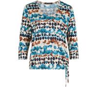 Betty Barclay Shirt beige-petrol Tunnelzug (42)