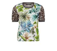 Betty Barclay Shirt Kurz 1/2 Arm, Cream/Brown, Kombi((1871)), Gr. 40