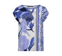 Betty Barclay - Shirt mit floralem Muster blau - Gr. - 44