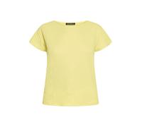 Kurzarmshirt BETTY BARCLAY "Damen mit U-Boot-Ausschnitt", Damen, Gr. 40, gelb, Obermaterial: 95% Polyester, 5% Elasthan, loose fit normal, U-Boot-Ausschnitt, Shirts (83977525-40) gelb