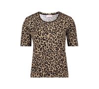 betty barclay - so cosy - - Basic Shirt khaki/schwarz - Gr. - 44