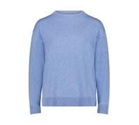 betty barclay - so cosy - - Basic-Strickpullover middle blue melange - Gr. - 48