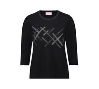 betty barclay - so cosy - - Casual-Shirt schwarz - Gr. - 46