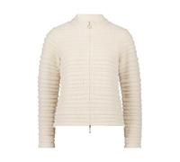 Strickjacke BETTY BARCLAY "Damen Grobstrickjacke mit Struktur", Damen, Gr. 42, beige, Strick, Obermaterial: 55% Polyamid, 27% Baumwolle, 18% Polyacryl., relaxed fit normal, Strickjacken (28217257-42)