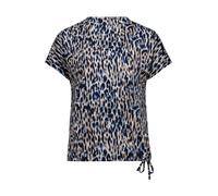 betty barclay - so cosy - - Printshirt blau/beige - Gr. - 42