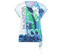 betty barclay - so cosy - - Printshirt blau/weiß - Gr. - 42