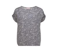 betty barclay - so cosy - - Printshirt dark blue/beige - Gr. - 48