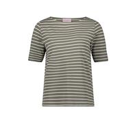 betty barclay - so cosy - - Ringelshirt khaki/cream - Gr. - 44