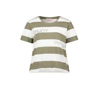betty barclay - so cosy - - Ringelshirt khaki/cream - Gr. - 46