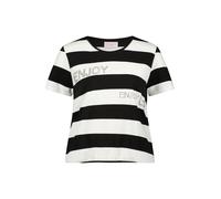 betty barclay - so cosy - - Ringelshirt schwarz/weiß - Gr. - 44