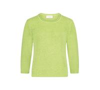 Strickpullover mit 3/4 Arm Green Glow 36