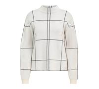 Betty Barclay Damen Strickpullover kariert 42, Patch Beige/Grey