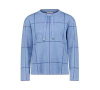 betty barclay - so cosy - - Strickpullover Patch Blue/Blue - Gr. - 46