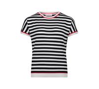 betty barclay - so cosy - - Strickpullover Patch Dark Blue/Red - Gr. - 40