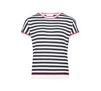 betty barclay - so cosy - - Strickpullover Patch Dark Blue/Red - Gr. - 42