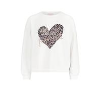 betty barclay - so cosy - - Sweatshirt Patch Cream/Dark Blue - Gr. - 42